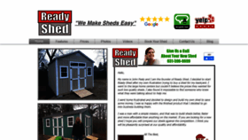 What Readyshed.com website looked like in 2019 (4 years ago)