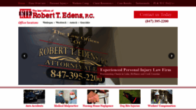 What Robertedenslawoffice.com website looked like in 2019 (4 years ago)