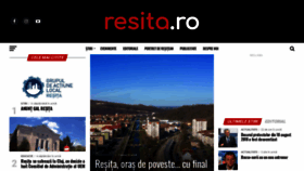 What Resita.ro website looked like in 2019 (4 years ago)
