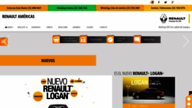 What Renaultamericas.com.mx website looked like in 2019 (4 years ago)