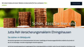 What Reh-versichert.de website looked like in 2019 (4 years ago)