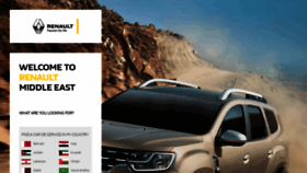 What Renault.ae website looked like in 2019 (4 years ago)