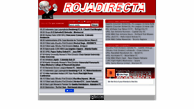 What Rojadirecta.top website looked like in 2019 (4 years ago)