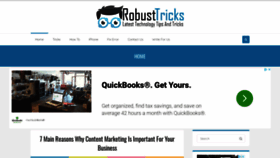 What Robusttricks.com website looked like in 2019 (4 years ago)