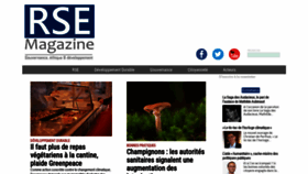 What Rse-magazine.com website looked like in 2019 (4 years ago)