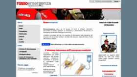 What Rossoemergenza.it website looked like in 2019 (5 years ago)
