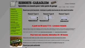 What Ressorts-garage.com website looked like in 2019 (4 years ago)