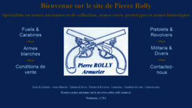 What Rolly-armes.com website looked like in 2019 (4 years ago)