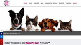 What Radiopetlady.com website looked like in 2019 (4 years ago)