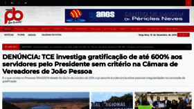 What Reporterpb.com.br website looked like in 2019 (4 years ago)