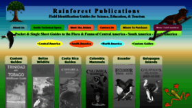 What Rainforestpublications.com website looked like in 2019 (4 years ago)