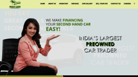 What Rightcarsindia.com website looked like in 2019 (4 years ago)