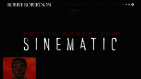What Robbie-robertson.com website looked like in 2019 (4 years ago)