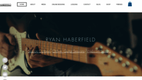 What Ryanhaberfield.com website looked like in 2019 (4 years ago)