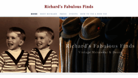 What Richardsfabulousfinds.com website looked like in 2019 (4 years ago)
