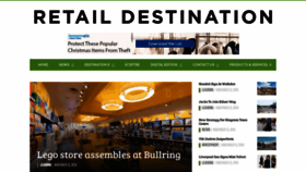 What Retaildestination.co.uk website looked like in 2019 (4 years ago)