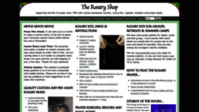 What Rosaryshop.com website looked like in 2019 (4 years ago)