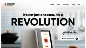 What Revcook.com website looked like in 2019 (4 years ago)