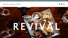 What Revivalkitchennh.com website looked like in 2019 (4 years ago)
