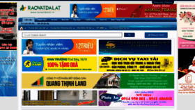 What Raovatdalat.vn website looked like in 2019 (4 years ago)