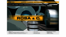 What Rosaec.com website looked like in 2019 (4 years ago)