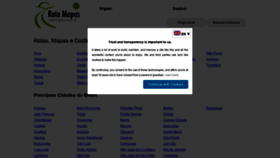 What Rotamapas.com.br website looked like in 2019 (4 years ago)