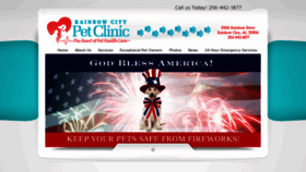 What Rbcpetclinic.com website looked like in 2019 (4 years ago)