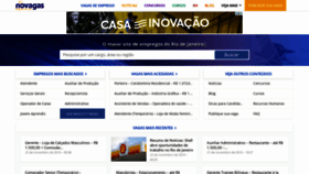 What Riovagas.com.br website looked like in 2019 (4 years ago)