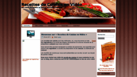 What Recettes-de-cuisine-en-video.com website looked like in 2019 (4 years ago)