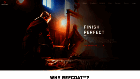 What Refcoat.com website looked like in 2019 (4 years ago)
