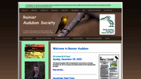 What Rainieraudubon.org website looked like in 2019 (4 years ago)