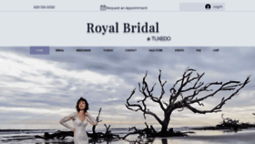 What Royal-bridal.com website looked like in 2019 (4 years ago)