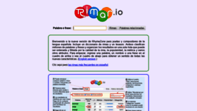 What Rimar.io website looked like in 2019 (4 years ago)