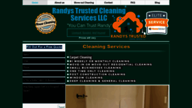 What Randystrustedcleaning.com website looked like in 2019 (4 years ago)