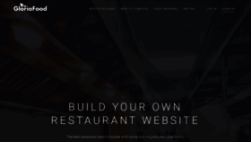 What Restaurant-website-builder.com website looked like in 2019 (4 years ago)