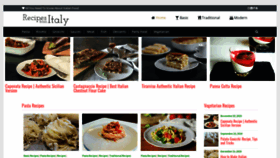 What Recipesfromitaly.com website looked like in 2019 (4 years ago)