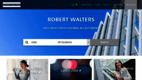 What Robertwalters.com.sg website looked like in 2019 (4 years ago)