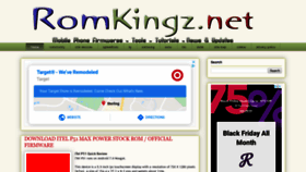What Romkingz.net website looked like in 2019 (4 years ago)