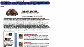 What Rotdoctor.com website looked like in 2019 (4 years ago)