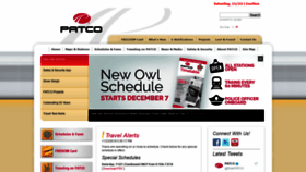 What Ridepatco.org website looked like in 2019 (6 years ago)