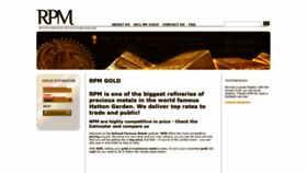 What Rpm-gold.com website looked like in 2019 (4 years ago)