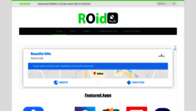 What Roidhub.com website looked like in 2019 (4 years ago)