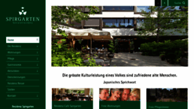 What Residenz-spirgarten.ch website looked like in 2019 (4 years ago)