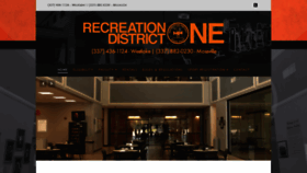 What Recdistrict1.com website looked like in 2019 (4 years ago)