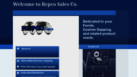 What Repcosales.com website looked like in 2019 (4 years ago)