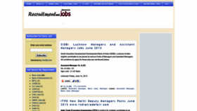 What Recruitmentandjobs.blogspot.ae website looked like in 2019 (4 years ago)
