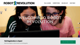 What Robotrevolution.net website looked like in 2019 (4 years ago)