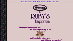 What Rubysemporium.org website looked like in 2019 (4 years ago)