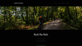 What Rushtherails.com website looked like in 2019 (4 years ago)