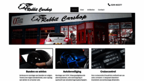 What Rabbitcarshop.nl website looked like in 2019 (4 years ago)